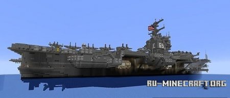 Скачать USS Enterprise CVN-65 для Minecraft Скачать USS Enterprise CVN-65 для Minecraft