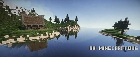 Скачать  Medieval House on a little Island для Minecraft Скачать  Medieval House on a little Island для Minecraft