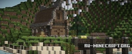 Скачать  Medieval House on a little Island для Minecraft Скачать  Medieval House on a little Island для Minecraft