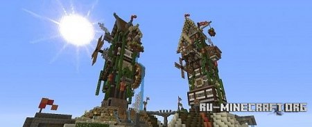  Steampunk Island of Verdad   Minecraft