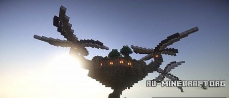   Flying Island (First-Attempt)  Minecraft