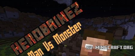   HerobrineZ - Man Vs Monster  Minecraft