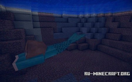 Скачать Mermaid tail для Minecraft 1.7.10