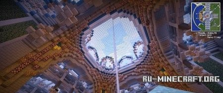 Скачать Big spawn building with portal room для Minecraft Скачать Big spawn building with portal room для Minecraft