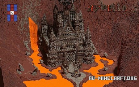Скачать Hypelia Castle Evil для Minecraft