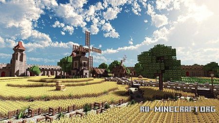 Скачать Terados SkyLand для Minecraft