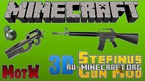 Скачать Stefinus 3D Guns для Minecraft 1.7.2 Скачать Stefinus 3D Guns для Minecraft 1.7.2