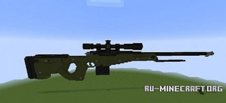 Скачать  TNT Rifle  Awp для Minecraft