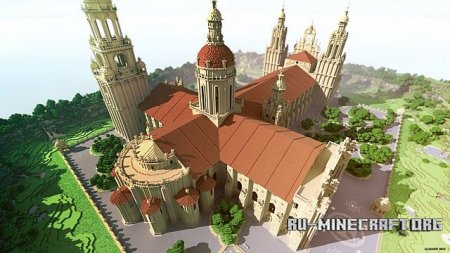  Santiago de Compostella  Minecraft