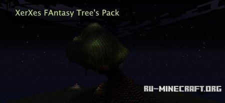 Скачать XerXes Fantasy Tree's Pack для Minecraft Скачать XerXes Fantasy Tree's Pack для Minecraft
