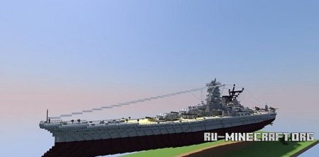 Скачать IJN Yamato для Minecraft Скачать IJN Yamato для Minecraft