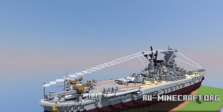 Скачать IJN Yamato для Minecraft Скачать IJN Yamato для Minecraft