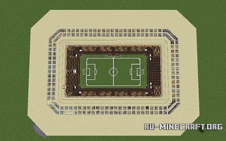 Скачать Soccer/Football Arena для Minecraft