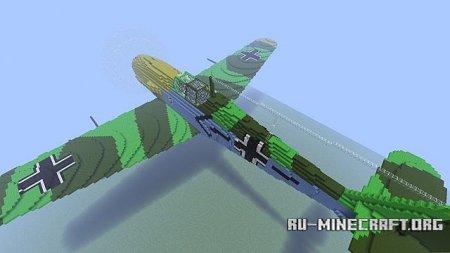  Messerschmitt Bf-109 E-4  Minecraft