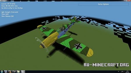  Messerschmitt Bf-109 E-4  Minecraft
