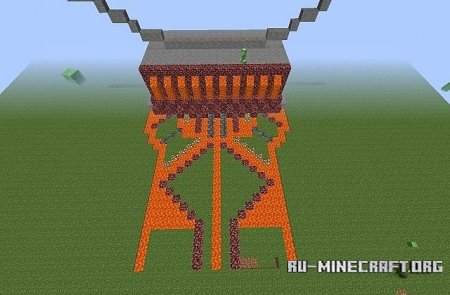 Скачать  Nether Stargate для Minecraft