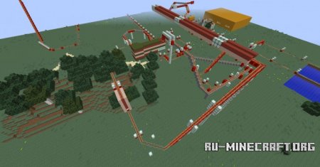 Скачать Rollercoaster #2.2 для Minecraft