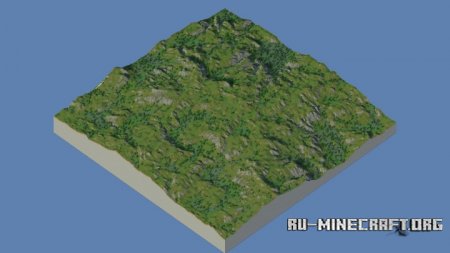  A Little Present: Procedural Hills - Landscape  Minecraft
