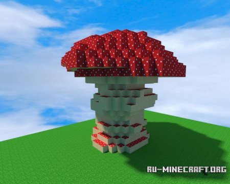  Fantasy Terrain - 12 Giant Mushrooms  Minecraft