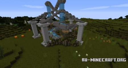 Скачать Medium Sized Survival Town для Minecraft