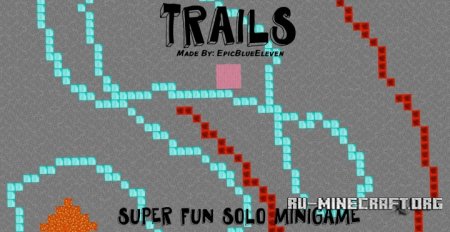 Скачать Trails - Super Fun Solo Minigame для Minecraft
