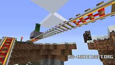 Скачать Floatable Rails для Minecraft 1.8