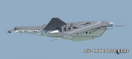Скачать P-1114 Gyges Aerial Warship для Minecraft