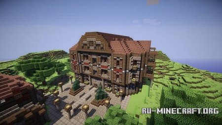 Скачать Medieval Town [by niki2011] для Minecraft