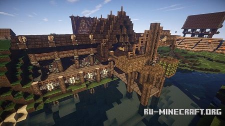 Скачать Medieval Town [by niki2011] для Minecraft