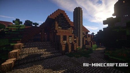 Скачать Medieval Town [by niki2011] для Minecraft