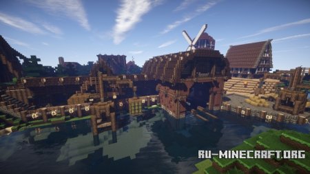 Скачать Medieval Town [by niki2011] для Minecraft