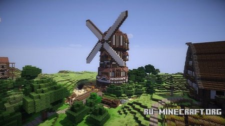 Скачать Medieval Town [by niki2011] для Minecraft