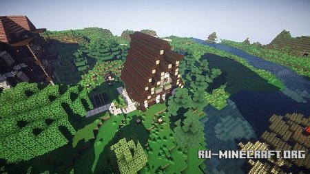 Скачать Medieval Town [by niki2011] для Minecraft