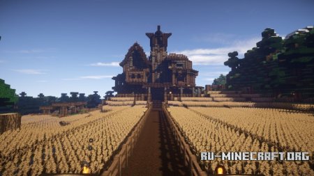 Скачать Medieval Town [by niki2011] для Minecraft
