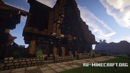 Скачать Medieval Town [by niki2011] для Minecraft