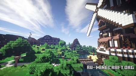 Скачать Medieval Town [by niki2011] для Minecraft