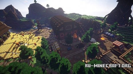 Скачать Medieval Town [by niki2011] для Minecraft