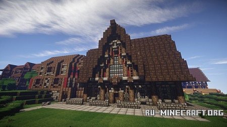 Скачать Medieval Town [by niki2011] для Minecraft