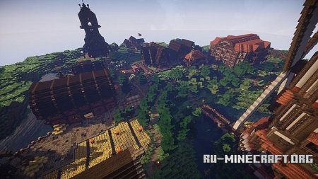 Скачать Medieval Town [by niki2011] для Minecraft