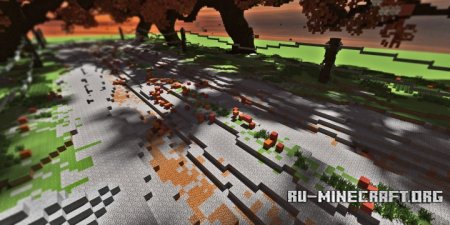 Скачать Fall Road для Minecraft