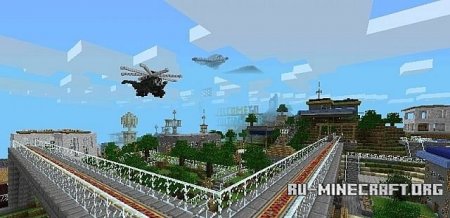   Multiplayer Town  Minecraft
