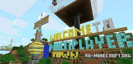   Multiplayer Town  Minecraft