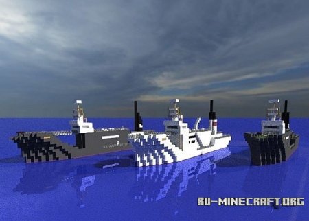  Harpoon Ships  Minecraft