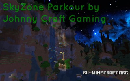 Скачать SkyZone Parkour для Minecraft
