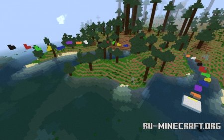 Скачать SkyZone Parkour для Minecraft