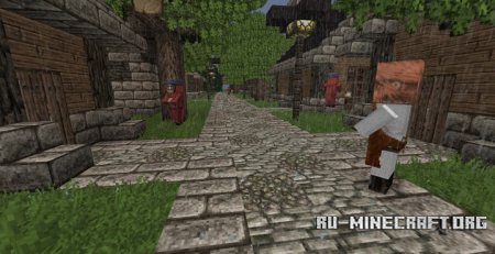  Villager Town Makeover  Minecraft