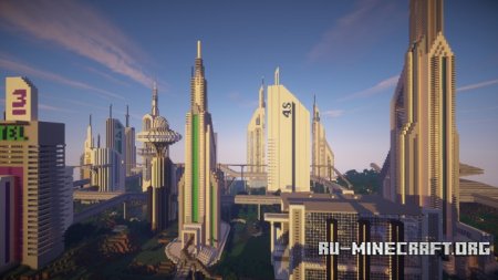  Future CITY  Minecraft