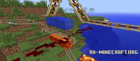 Скачать Floatable Rails для Minecraft 1.8