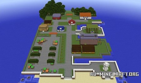 Скачать Pok&#233;mon Hoenn Region для Minecraft
