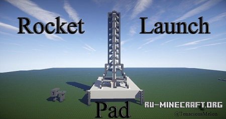  Rocket Launch Pad  Minecraft